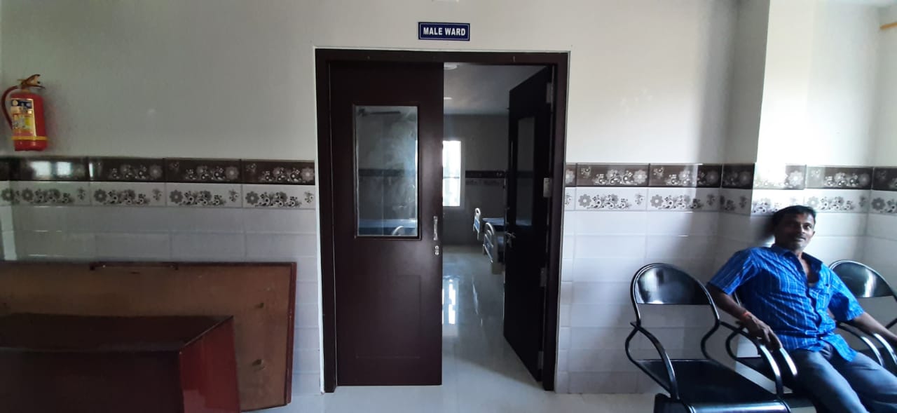 Male ward entrance